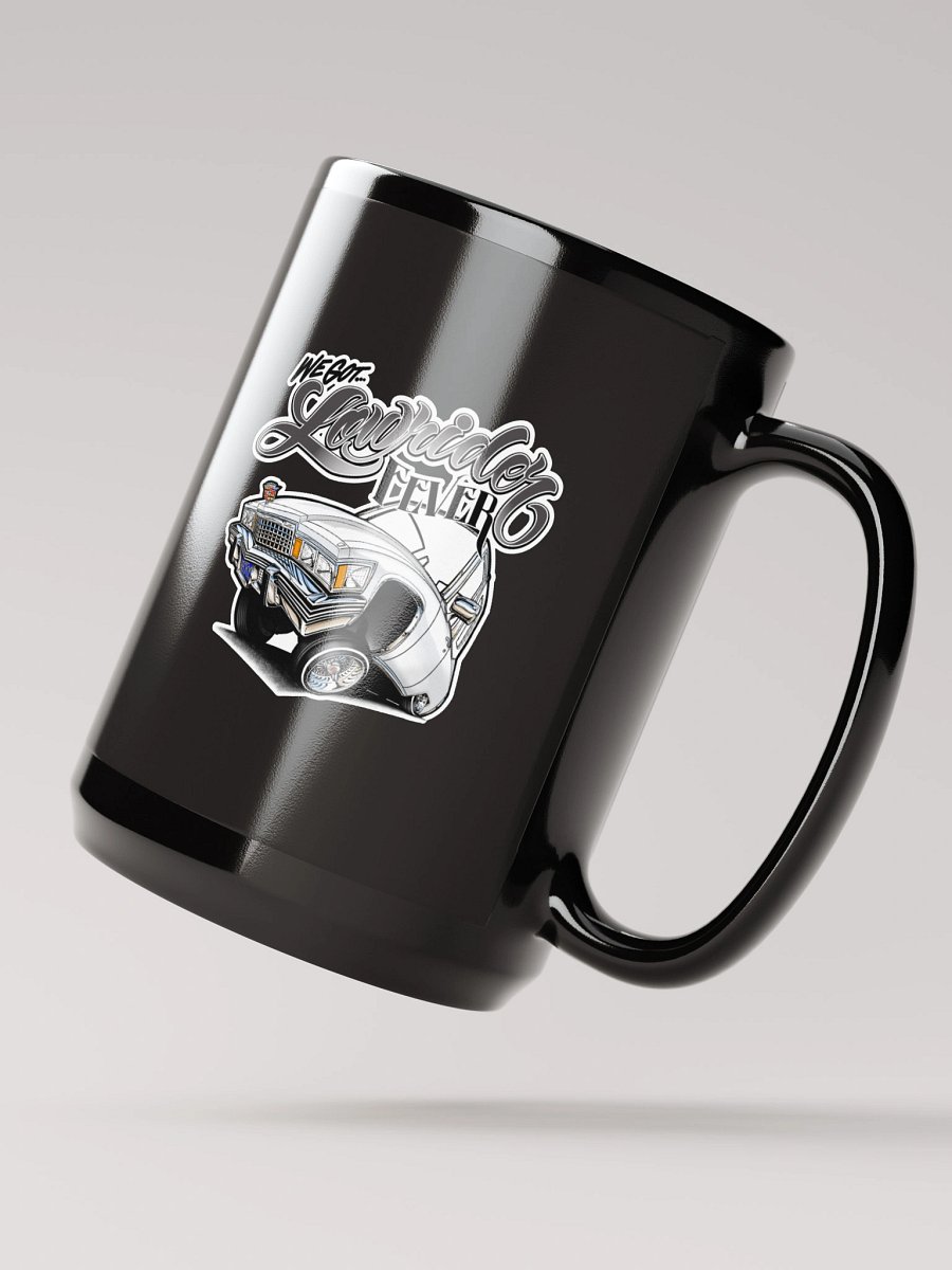 Lowrider Fever Black Glossy Mug product image (2)