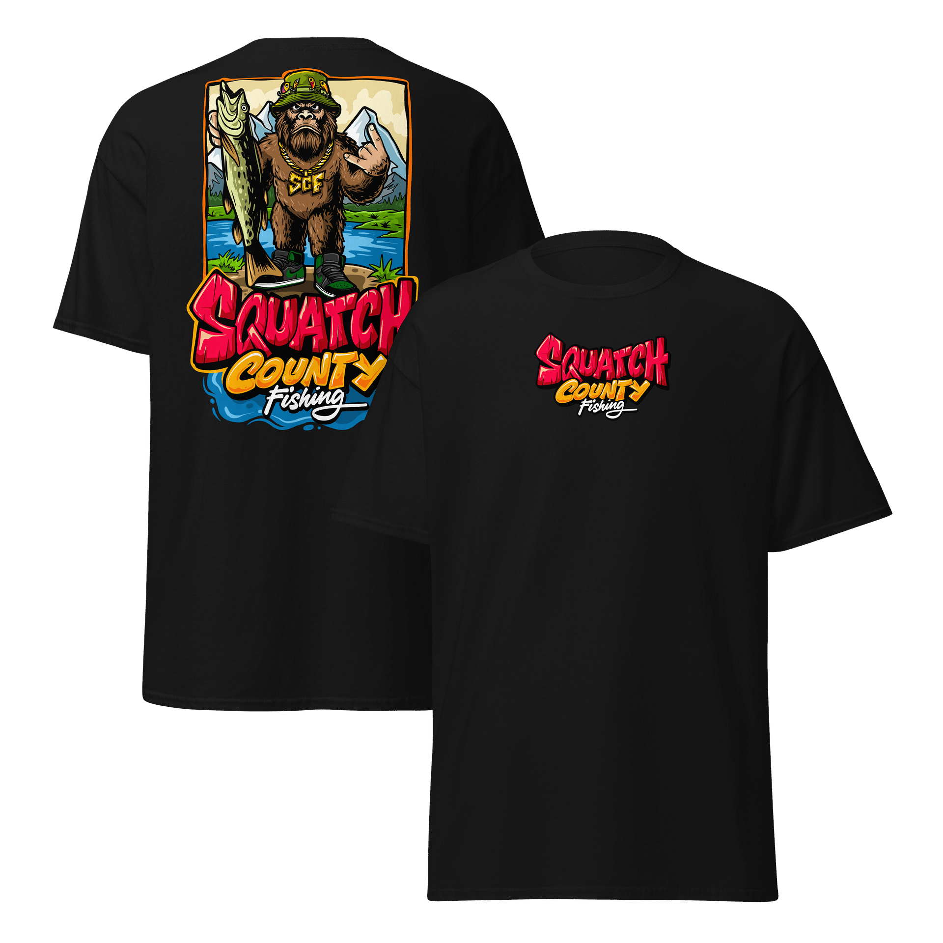Squatch in J’s T-Shirt product image (1)