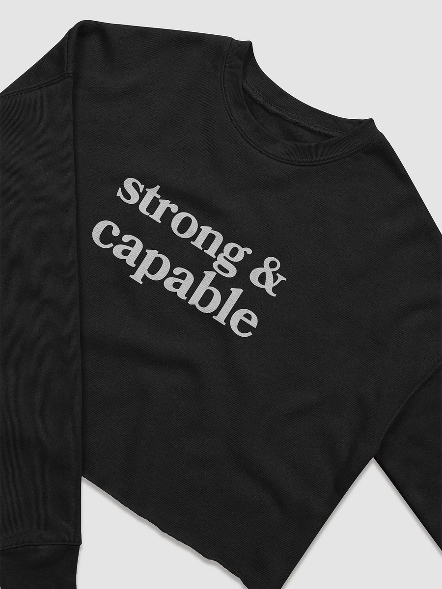 Strong & Capable Crop Sweatshirt product image (3)
