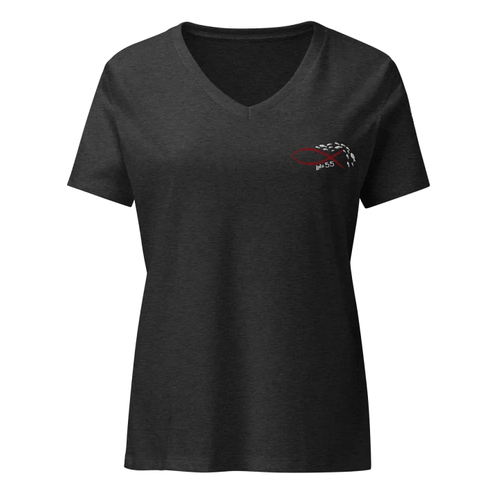 Jesus Fishes Women's V-Neck Bella Tee product image (1)