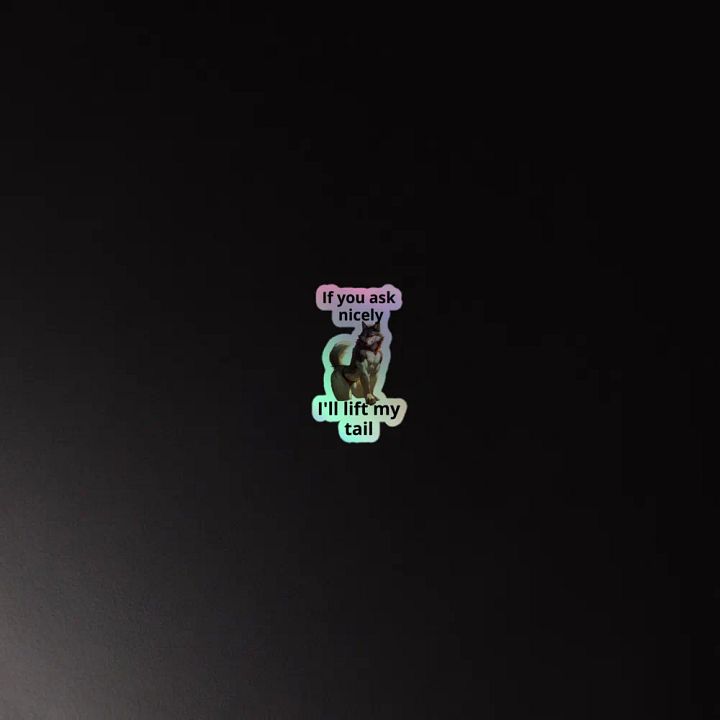 Alpha Wolf Holographic Sticker Pack product image (4)