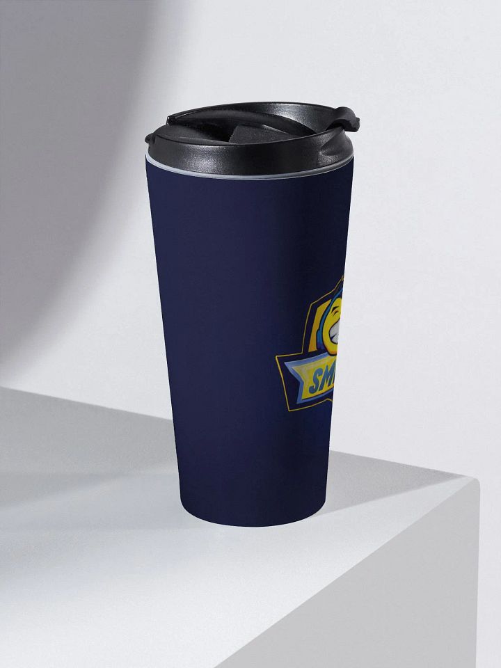 Smilar Shield Logo Stainless Steel Travel Mug product image (2)