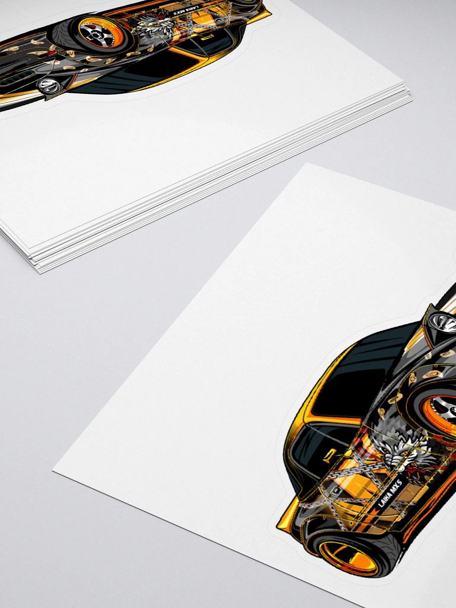 MX5 Mazda Miata Laika Beast Sticker product image (10)