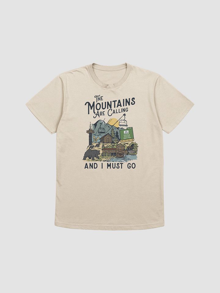 The Mountains Are Calling And I Must Go (Supersoft T-Shirt) product image (1)