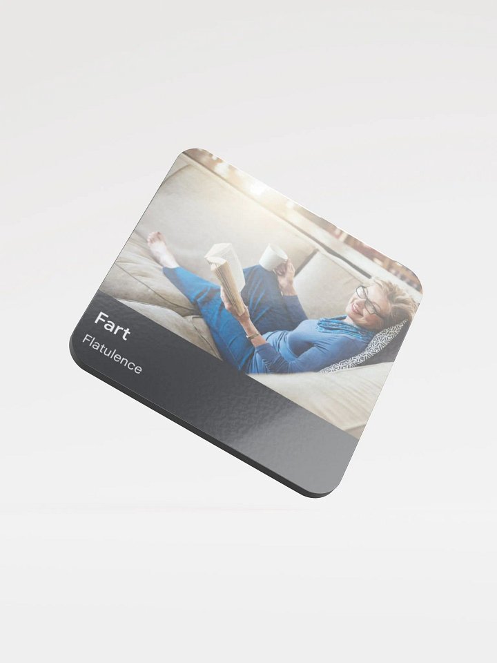 Fart (flatulence) coaster product image (2)