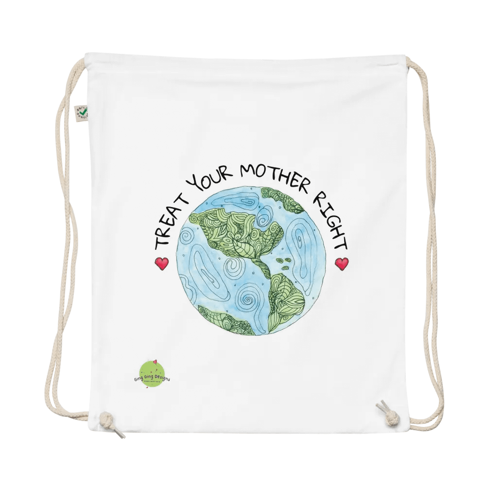 Ging Ging Earth Drawstring Bag product image (1)