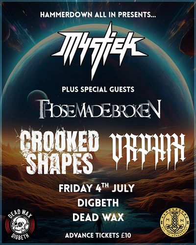 If you couldn’t get tickets to the Black Sabbath gig, we‘ve got you covered.

We’re back in Digbeth with @crookedshapes @thos...