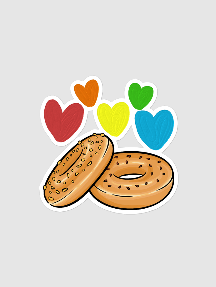 Bagel Love Stickers product image (1)