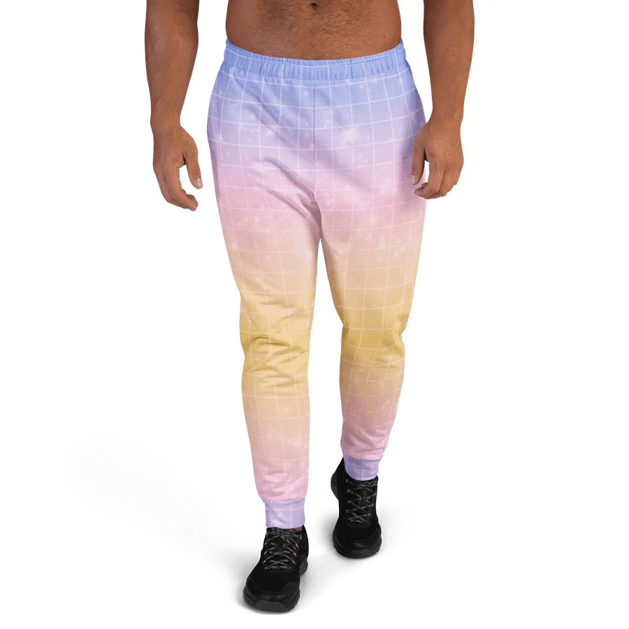 ImaginaryStory Grid Gradient Cozy Joggers product image (2)