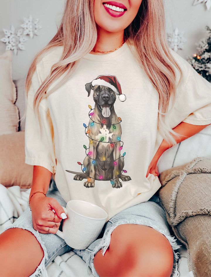 Funny Great Dane Christmas T-Shirt for Great Dane Paw-rents product image (16)