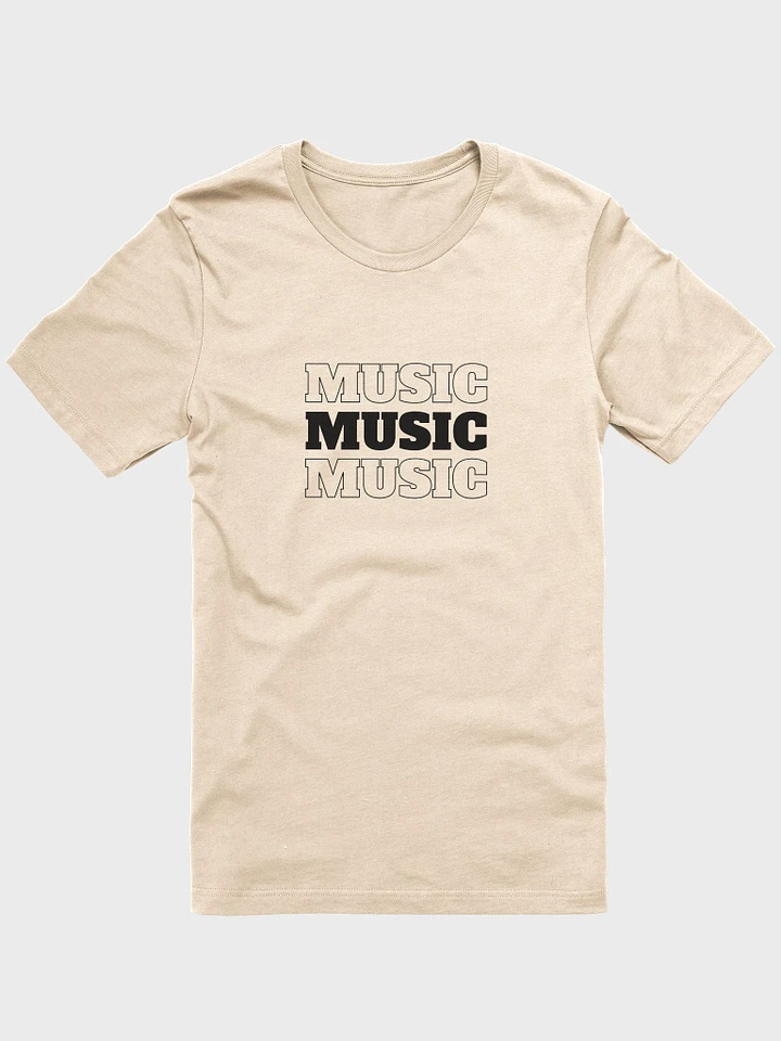 Music Triplet T-Shirt - Cream product image (1)