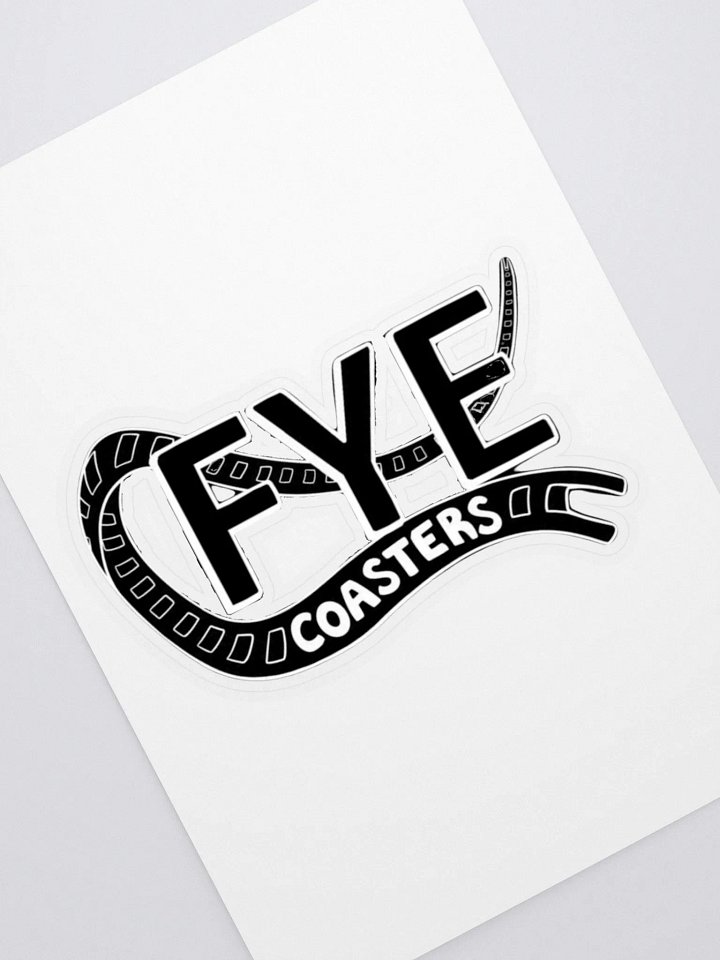 Fye Coasters Plain Sticker product image (1)