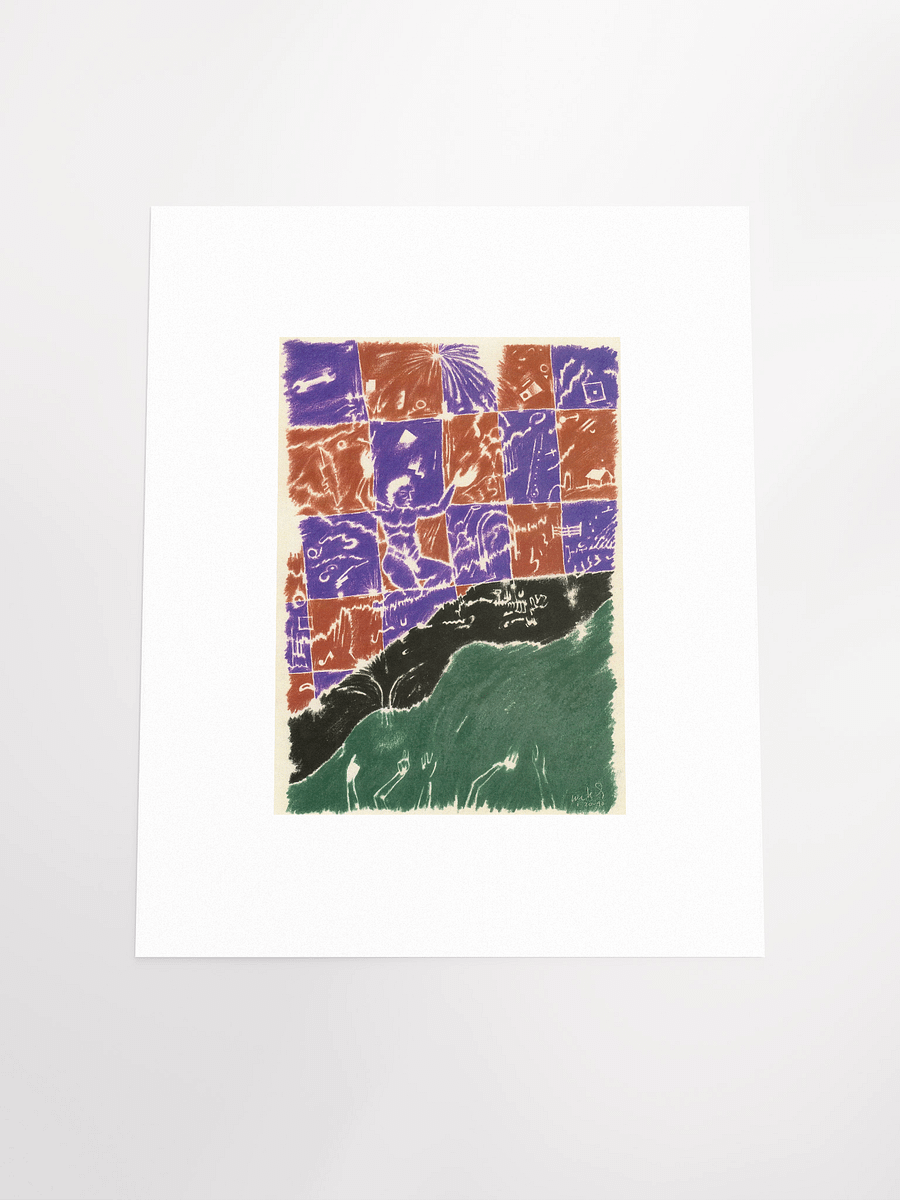 Man over the Grave 01.20.90 Print product image (5)