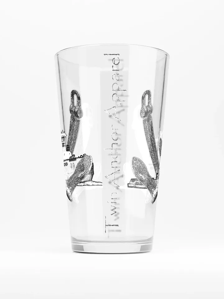Twin Anchor Titan tug Sketch Pint Glass product image (2)