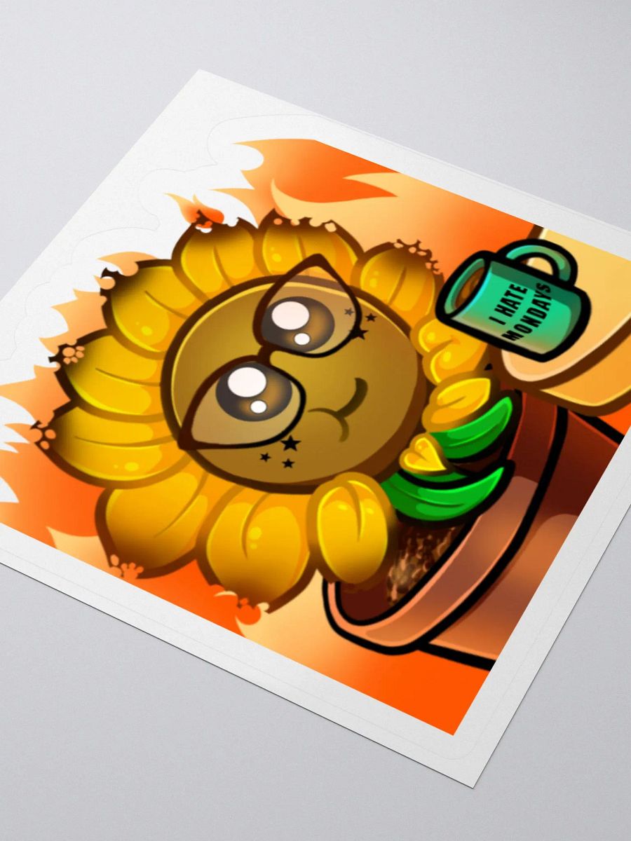 The is FINE Starflower Emote Sticker! product image (7)