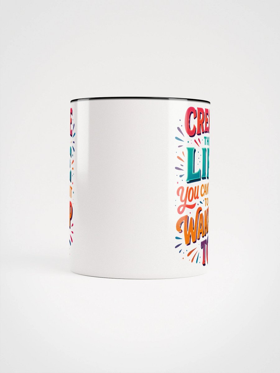 Create the Life – Colorful Motivational Mug product image (64)