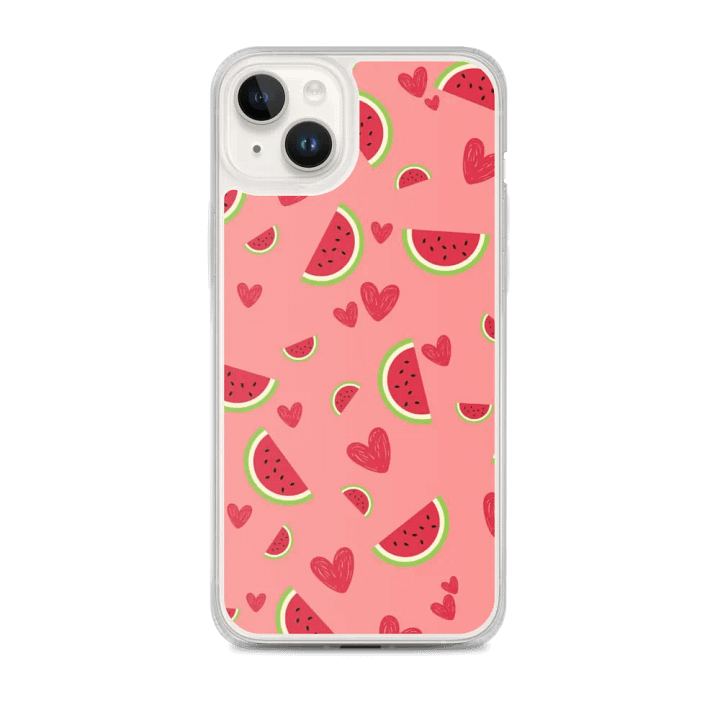 Watermelon Hearts iPhone Case product image (1)