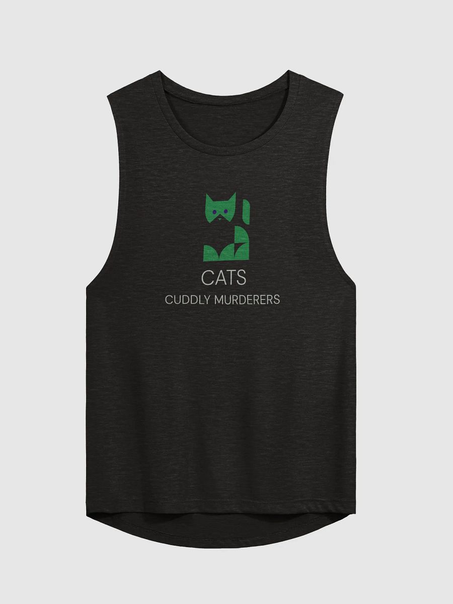 Geometric Cat Graphic Muscle Tank product image (1)