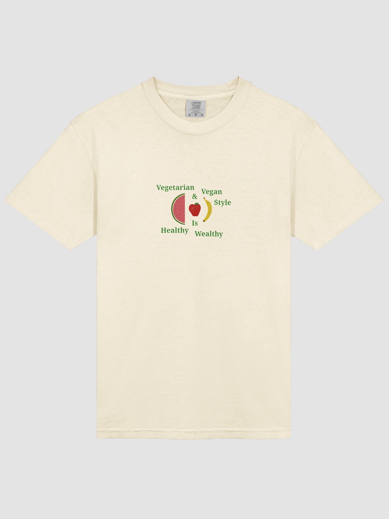 Healthy & Wealthy Plant-Based T-Shirt product image (3)
