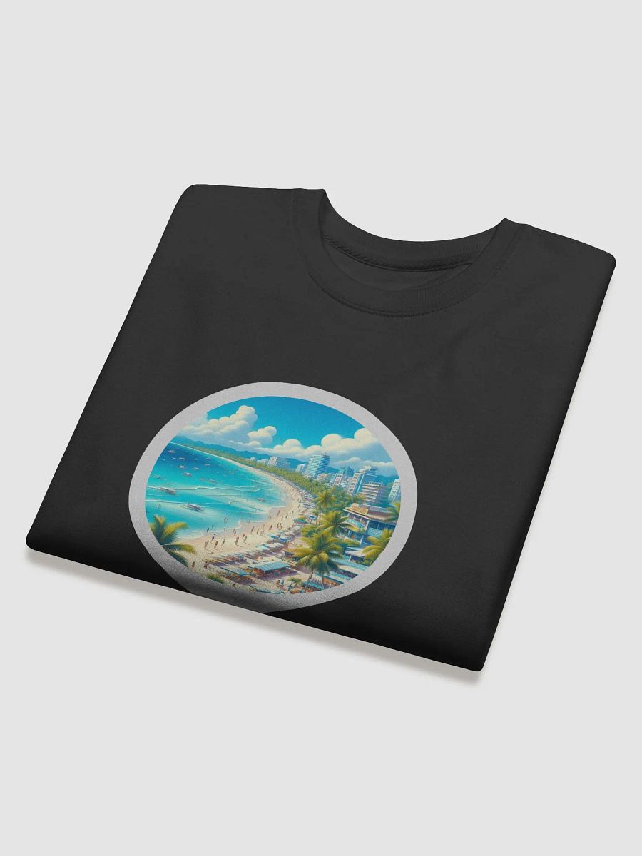 Beach Bliss Premium Sweatshirt | AI Design Bocaray Phillipine product image (4)