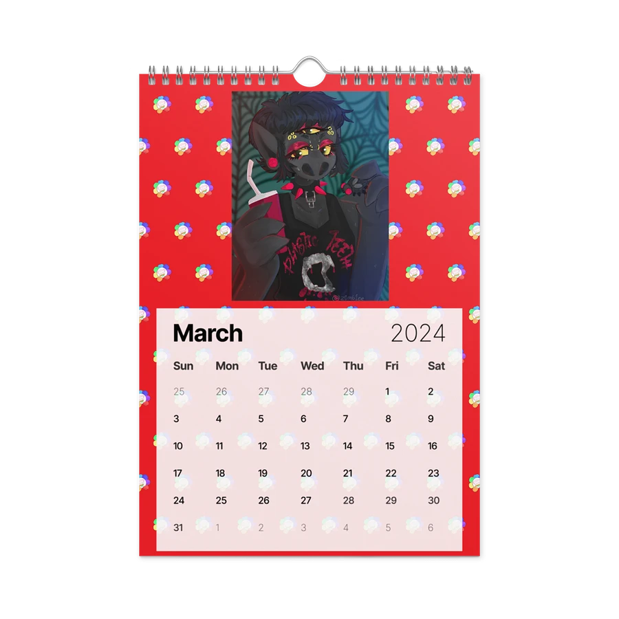 Red CS Activity Calendar 2024 product image (25)