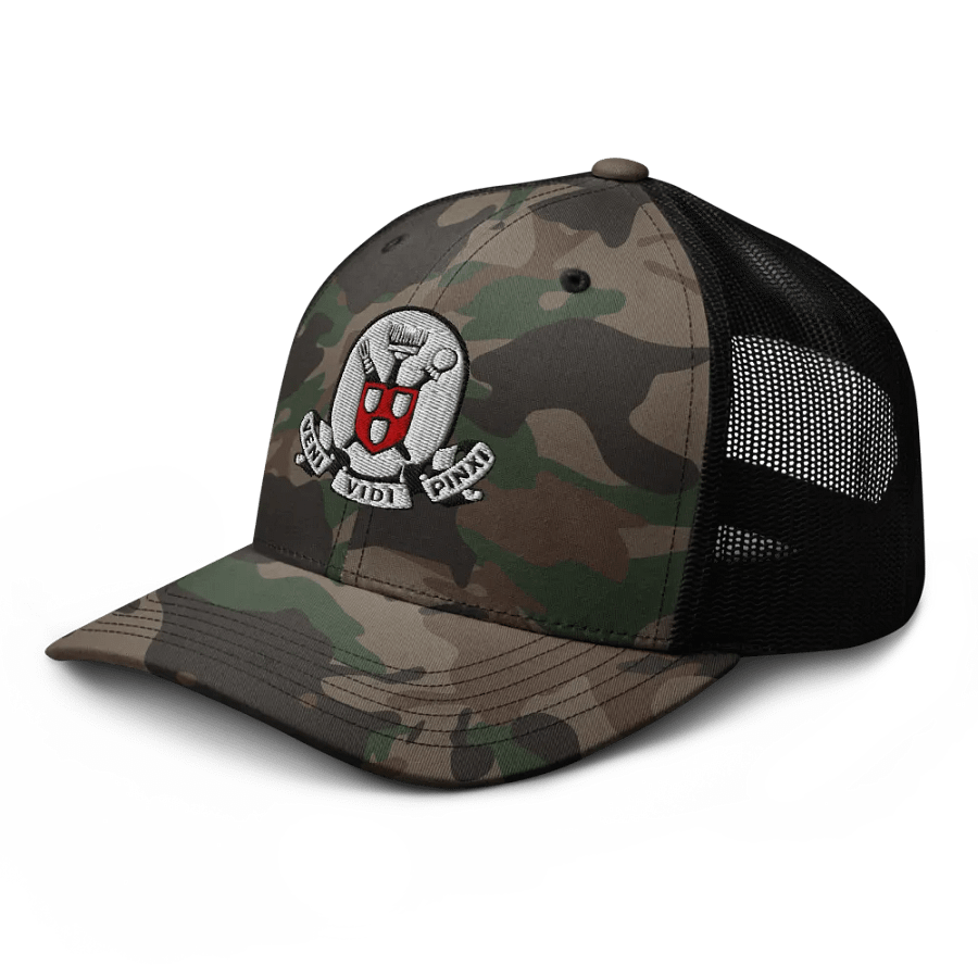 I Came, I Saw, I Painted - Camo Cap product image (5)