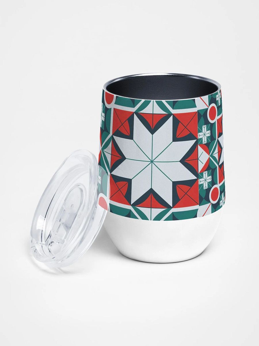 Kaleidoscope patterned Wine Tumbler product image (2)