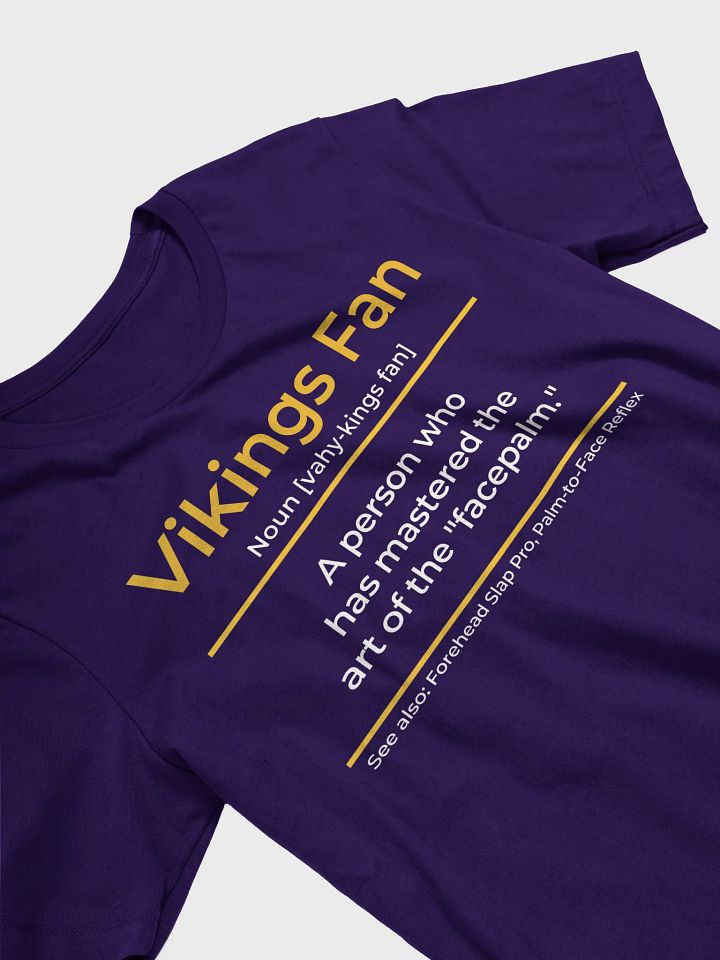 Facepalm - The Vikings Fan Collection - Unisex T-Shirt product image (1)