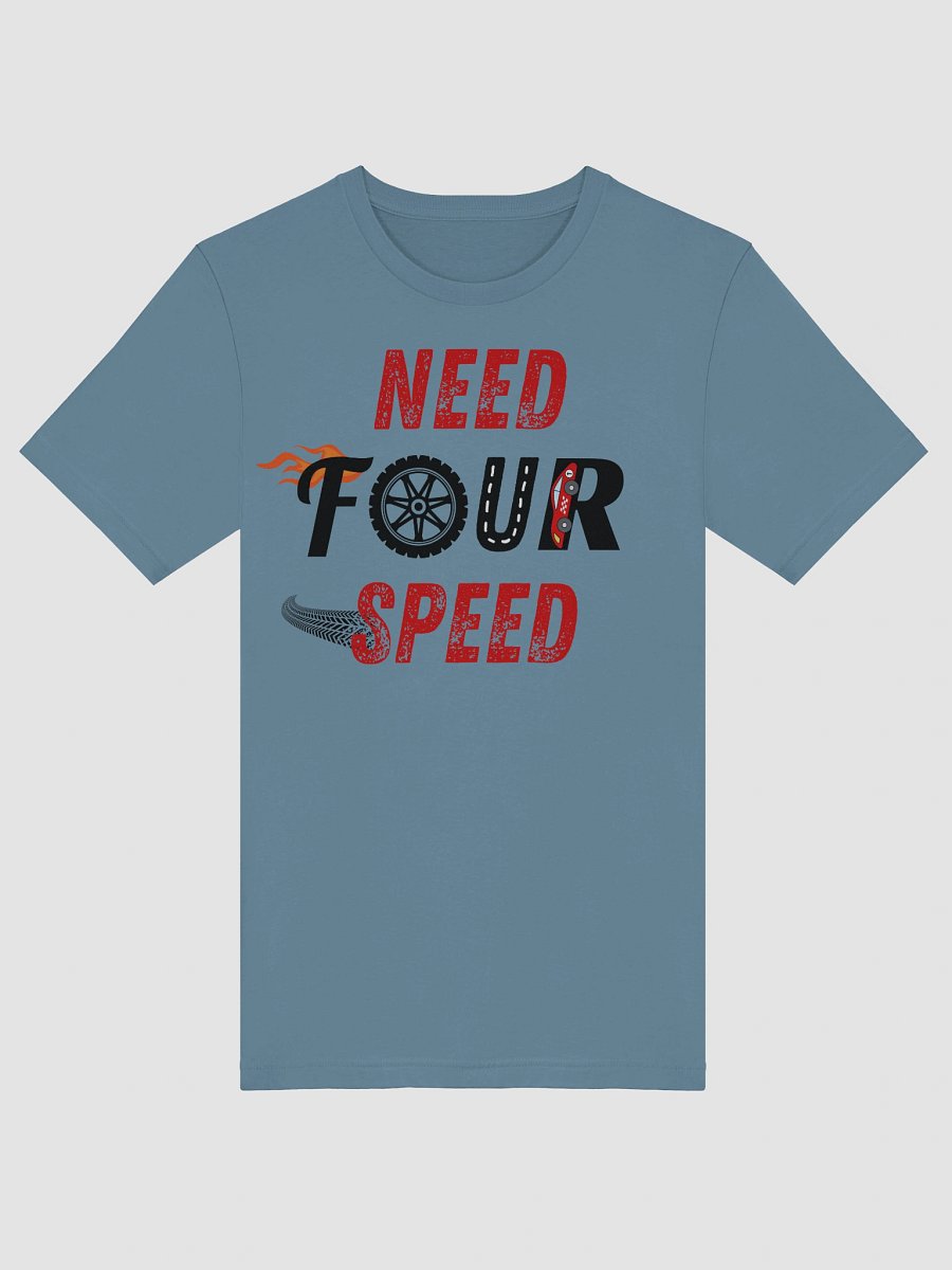 Need Four Speed adult blue tshirt - Gia product image (5)