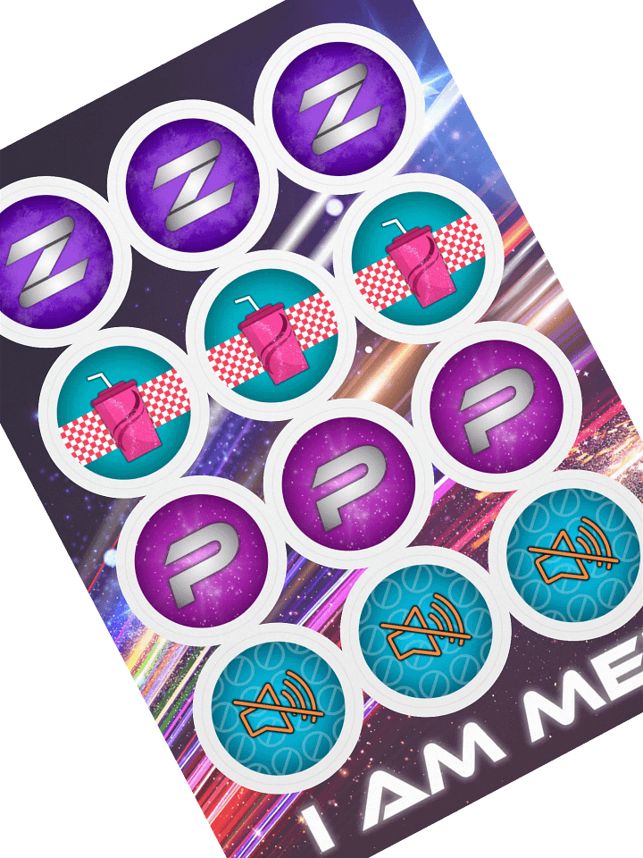 I Am Me! - Coaches Sticker Set (Starlight Express) product image (1)