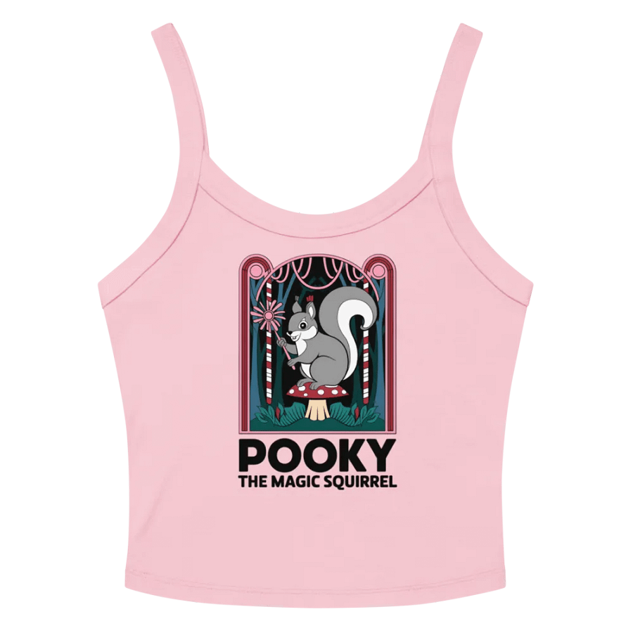 Enchanting Squirrel Sorcery Tank Top product image (2)