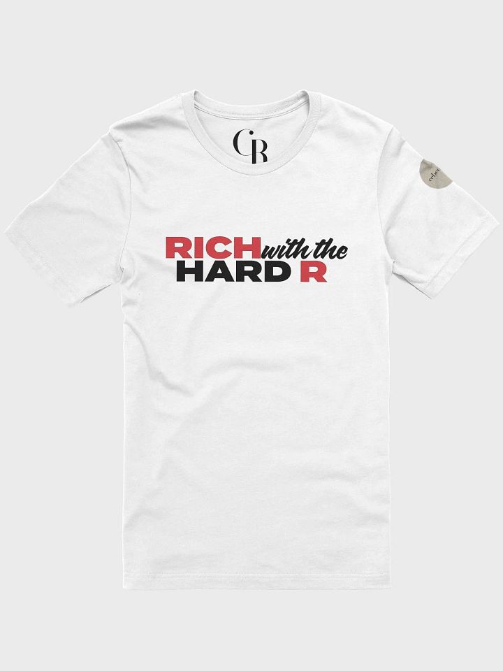 CLASSIC RHR TEE - WHITE product image (1)