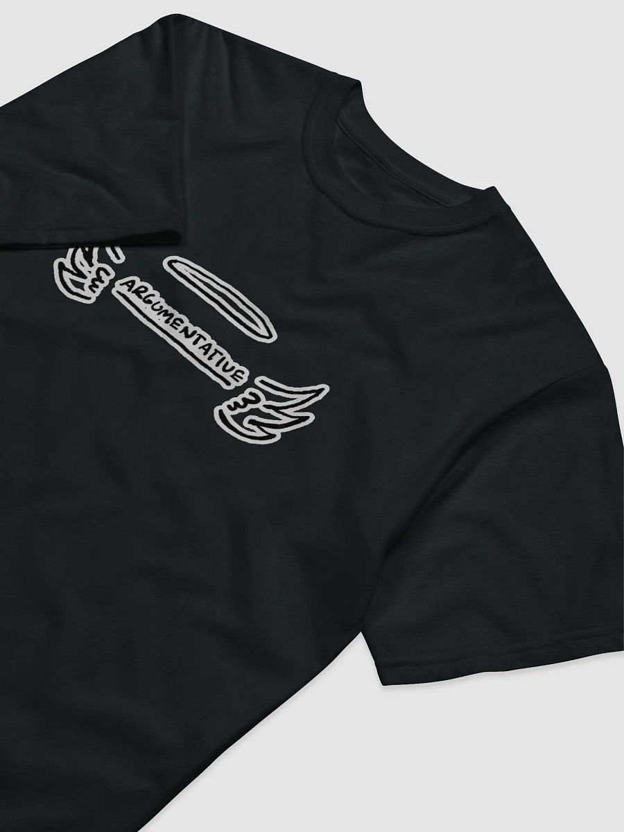 ANGELIC *not* mentally linear (bubble design) unisex eco tee product image (5)