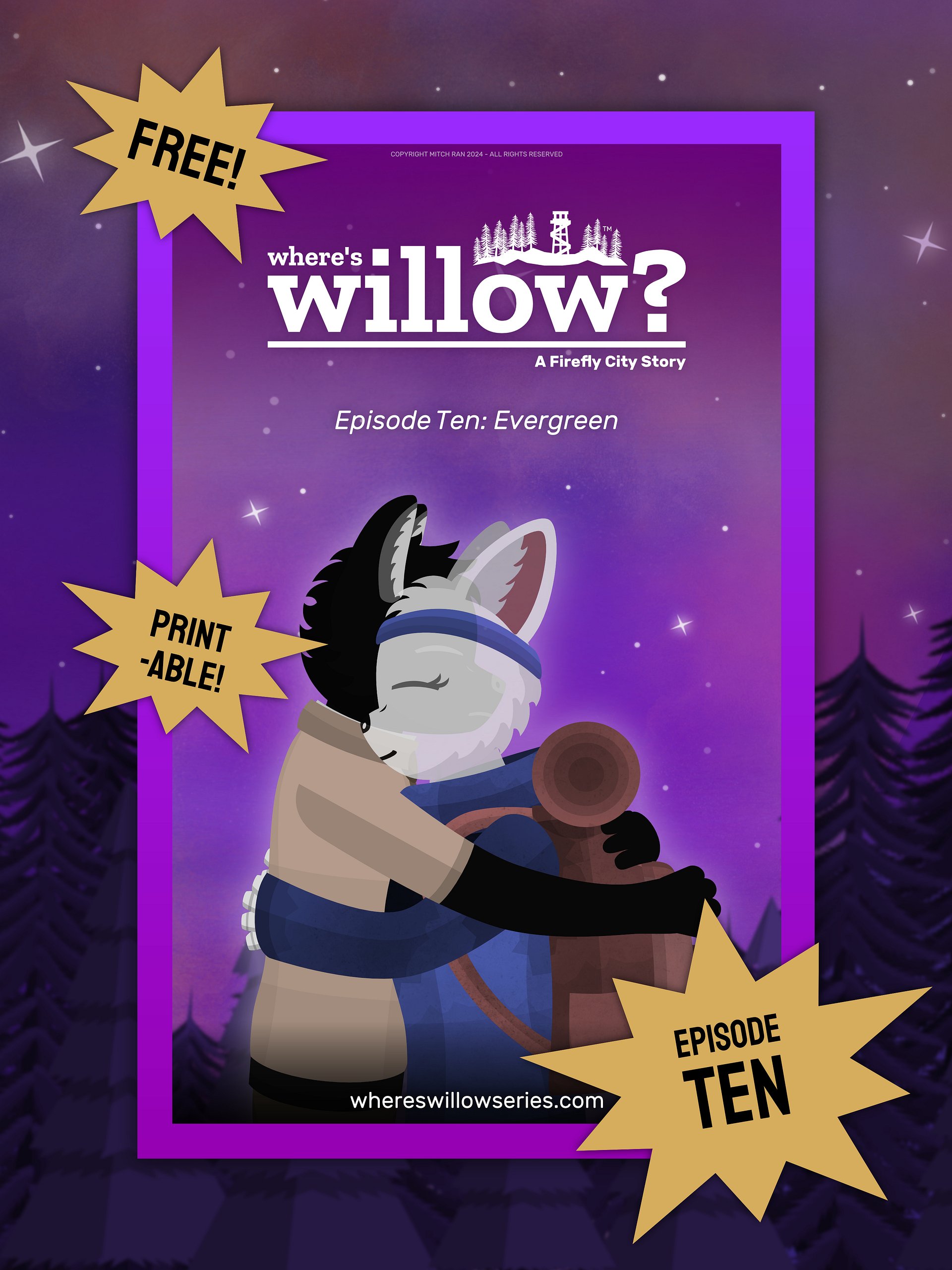 Episode 10: Evergreen (Digital Poster) | Wheres Willow? - A Firefly City Story product image (1)