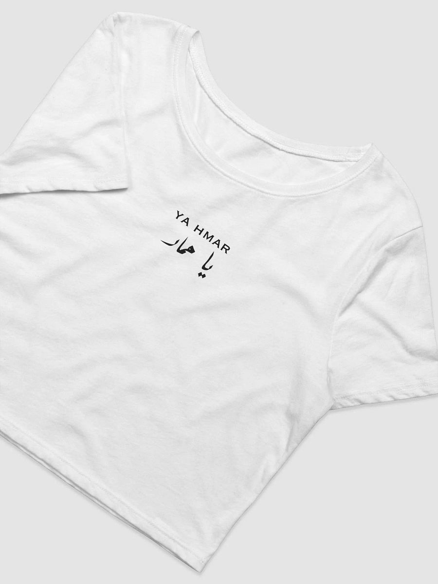 Ya Hmar Women's Crop Tee (White) product image (3)
