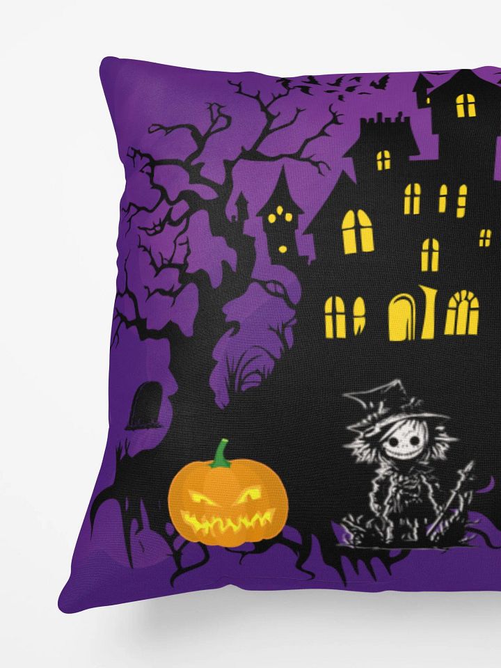Spooky Scarecrow Halloween Pillow product image (2)