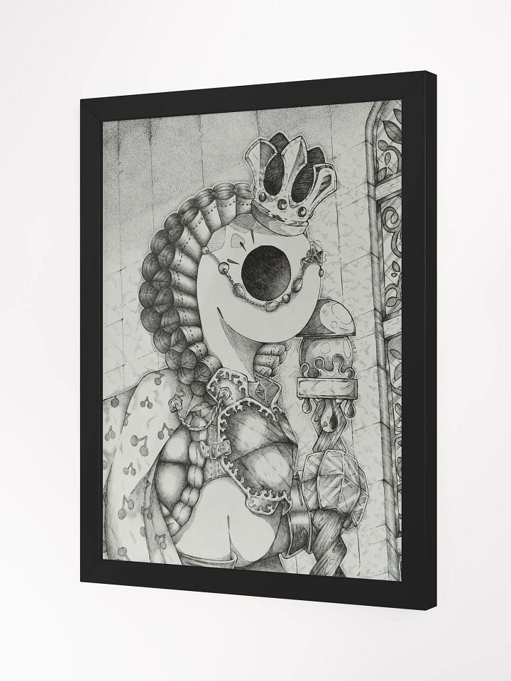 Poster avec cadre "la reine des tortues" product image (2)