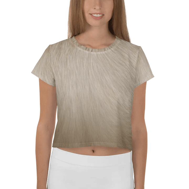 Siamese Cat Crop Tee product image (1)