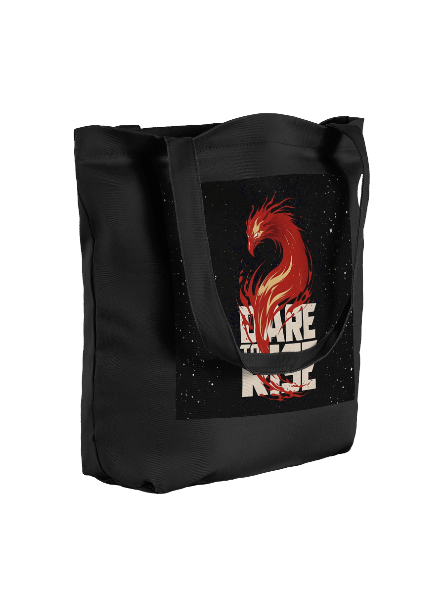 Dare To Rise - Motivational - Organic Cotton Tote Bag (Standard) product image (4)