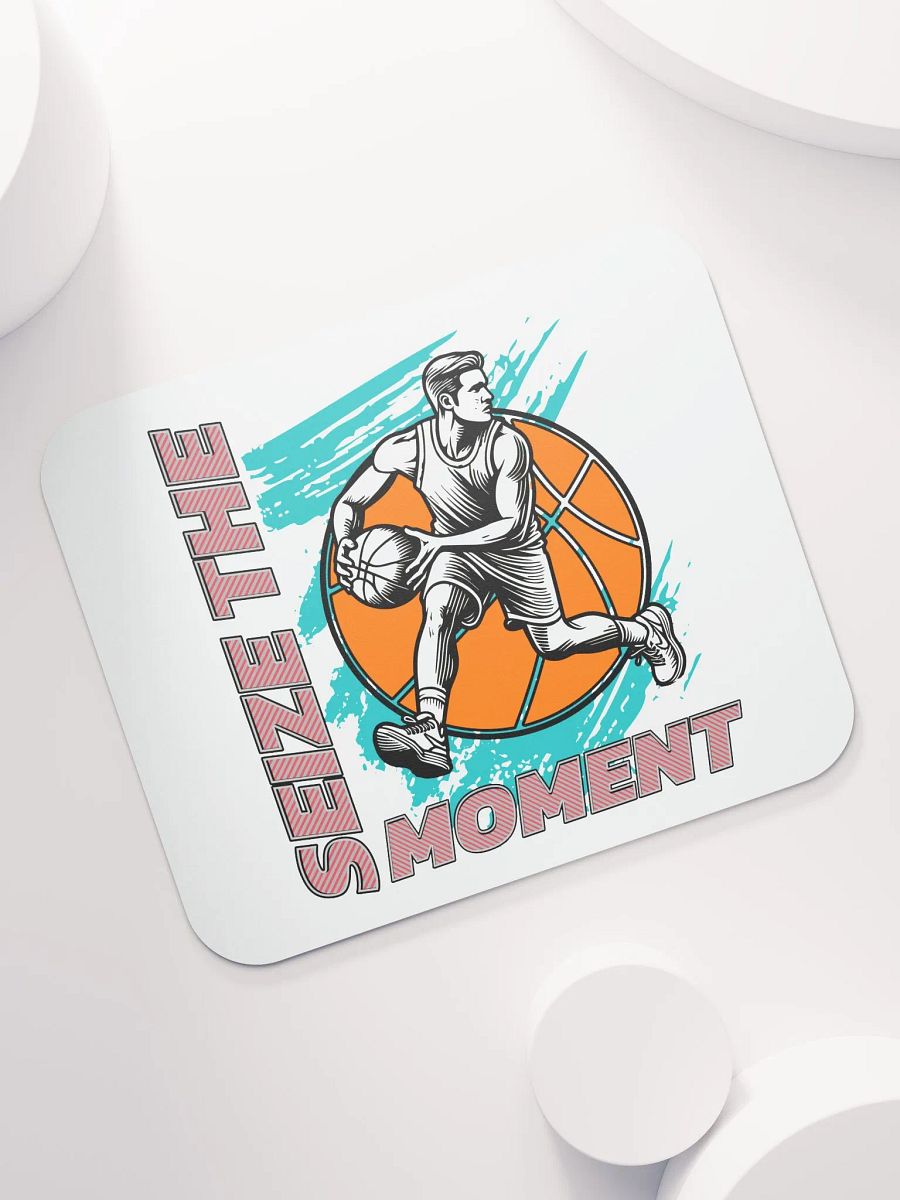 Seize the Moment Basketball Mouse Pad product image (5)