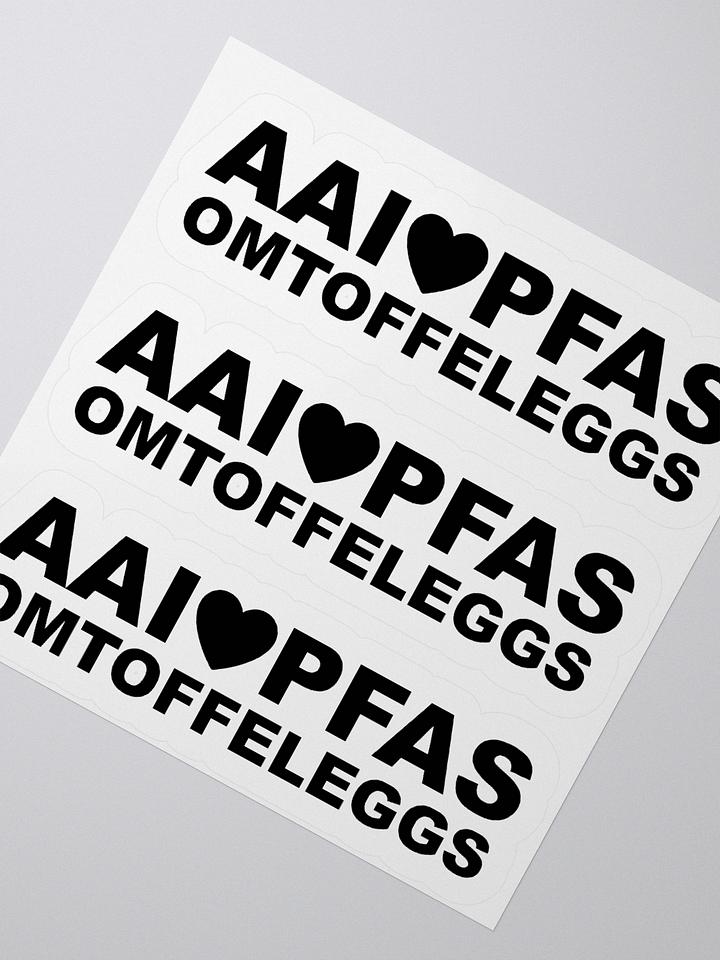 Aai love PFAS - Stickers product image (4)