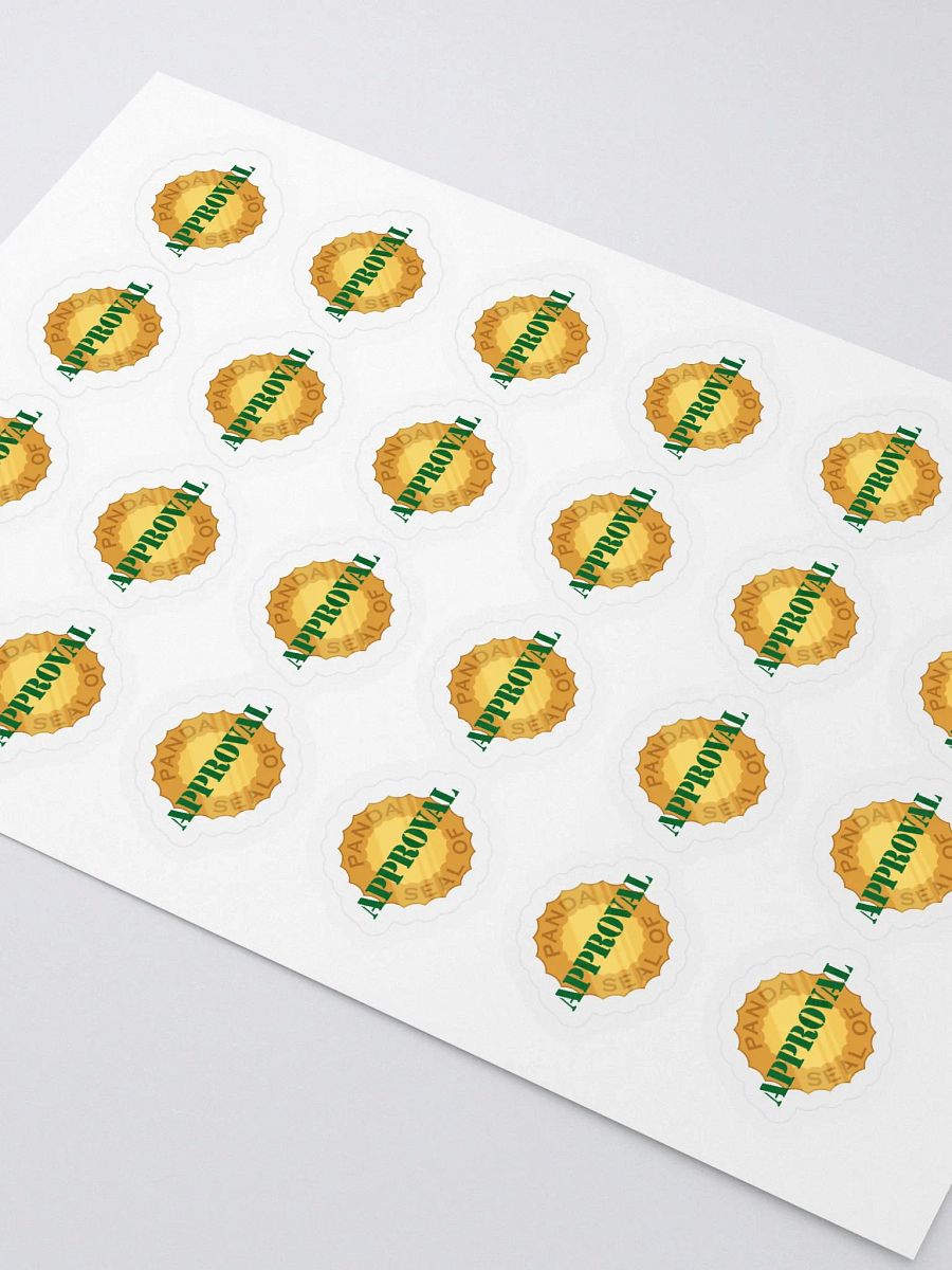 Panda Seal of Approval Sticker Sheet product image (2)