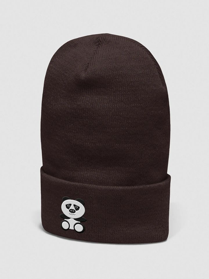 Panda Playful Cuffed Beanie product image (11)