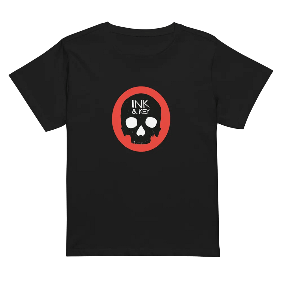 Ink & Key Skull Graphic High-Waisted Tee product image (2)