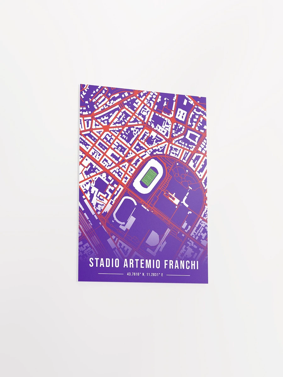 Stadio Artemio Franchi Map Design Poster product image (12)
