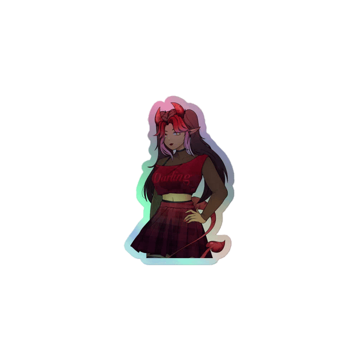 Darling Holographic Sticker Sheet product image (1)