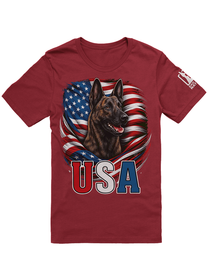 USA Dutch Shepherd - Premium Adult Unisex T-shirt product image (21)