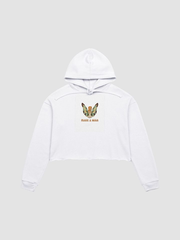 Whimsical Butterfly Wishes Crop Hoodie product image (1)