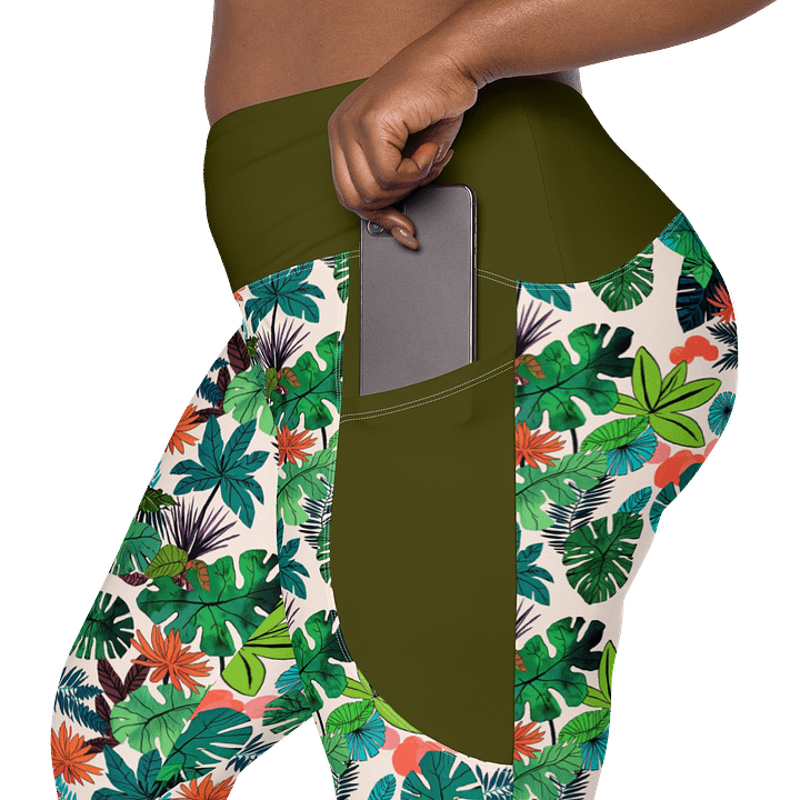 Tropical Leggings with Pockets product image (2)