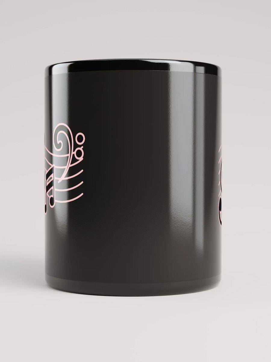 Vibrant Musical Notes Magic Mug Black product image (5)